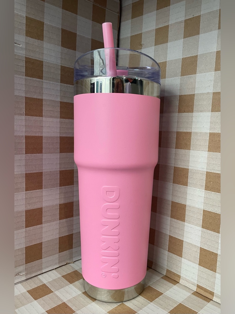 Dunkin Pink Tumbler, 32 oz